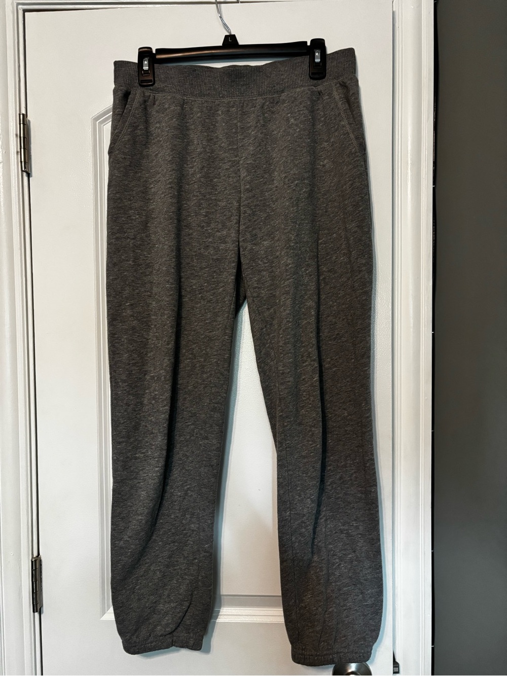 Time & Tru Women's Gray Lounge Pants - Soft Knit Pull-On Small